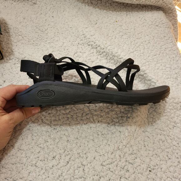 NEW Chaco Women's Zcloud X Sandal, Solid Black SIZE 9 - Picture 3 of 6